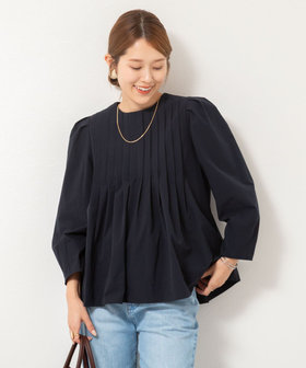 ウォッシャブルタックフレアーブラウス（5-0035-6-01-004）｜NOLLEY'S