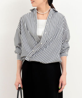 ブロードストライプ 3wayシャツ