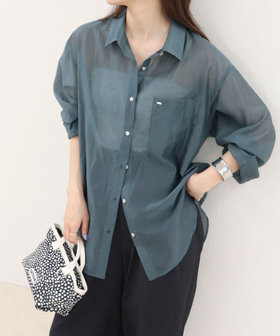 ［WEB限定 SPECIAL SALE！］シアーシャツ