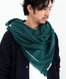 【Johnstons of Elgin/ジョンストンズ・オブ・エルガン】WB002860 Cyrus Scarf 70