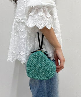BAGMATI/バグマティ】キャット刺繍アバカトートバッグ（5-0518-2