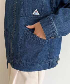 GEVACO/ゲバコ】デニムジップアップジャケット（5-0332-5-24-001