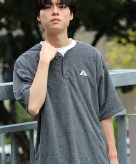 【GEVACO/ゲバコ】パイルヘンリーネックＴシャツ