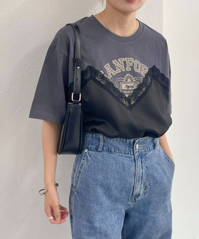 ビスチェリメイク風Tシャツ（4-0336-4-23-015）｜fredy emue(フレディ