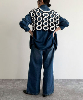 サークルかぎ針トップス（5-0385-2-22-002）｜fredy emue