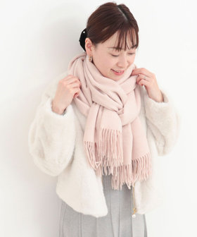 【ATELIER BRUGGE/アトリエブルージュ】カシミヤタッチストール