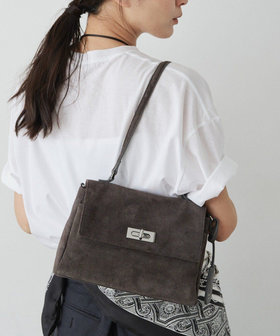 スエードフラップミニトートバッグ(CE-1722-WEB)