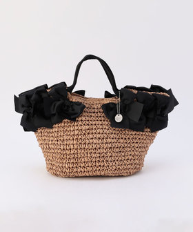 リボン付きペーパートートバッグ