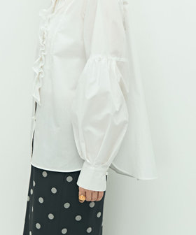 刺繍ビブヨーク4WAYフリルブラウス（シャツ/ブラウス）｜NOLLEY'S