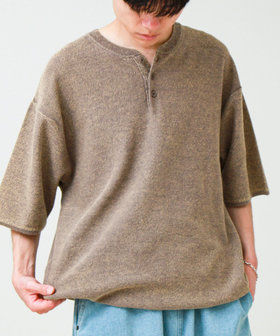 BATONER/バトナー】PURE MOHAIR SIGNATURE CREW NECK ピュアモヘヤ