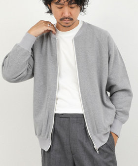 【BATONER/バトナー】JUMBERCA URAKE ZIP UP BLOUSON ジャンベルカ 裏毛ジップアップブルゾン 26AW