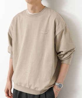 度詰め引き揃え天竺 クラフトクジラ ワンポイントロンT 25AW