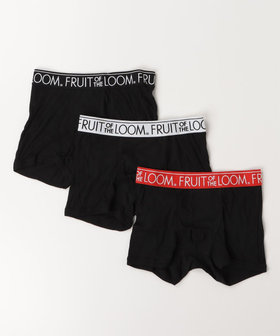［WEB限定 TIME SALE！］【FRUIT OF THE LOOM/フルーツオブザルーム】3P TCフライス ボクサーブリーフ
