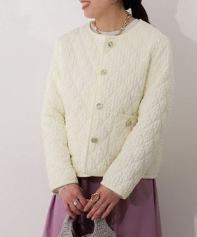 OUTLET限定 TIME SALE！］エンボスキルトジャケット（5-0818-1