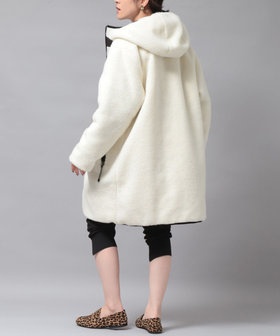 NOLLY’S【TAION】別注ボア×ダウンフードコー NOLLEY'S(ノーリーズ)の◇【WEB限定】【TAION/タイオン】別注