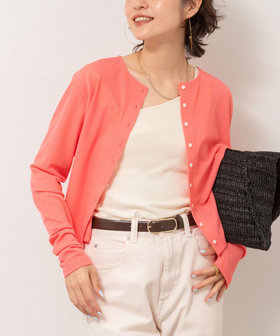 《アンサンブル対応》シアーワッフル2WAYカーディガン