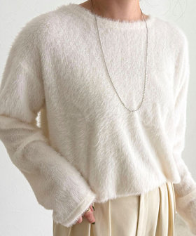 シャギールーズロンTシャツ