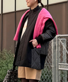 中綿ヨーク切替ミリタリーコート