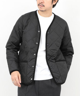 【TAION/タイオン】PIPING V NECK DOWN CARDIGAN 25AW