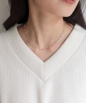 ハートチェーンアジャストネックレス