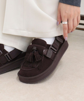 【SHAKA/シャカ】MOC MULE TASSEL SUEDE