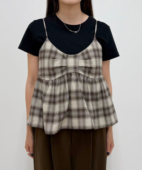 Na＋H ビスチェ調キャミソール セール】かぎ針お花ビスチェ（キャミソール）｜one after another NICE