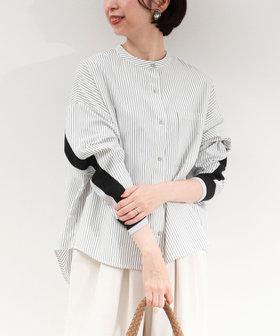 バックヨークテープブラウス