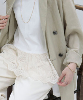 レースドッキングタンクトップ