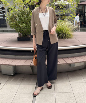 サップジャケット/NOLLEY'S LIGHT NOLLEY'S｜サップノーカラージャケット | Rakuten Fashion(楽天