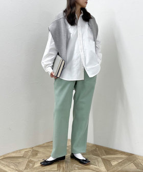 GEVACO/ゲバコ】ウールライクイージーパンツ（4-0332-6-29-003