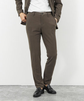 《ビジカジ/セットアップ対応》ストレッチコードピケ パンツ 26SS