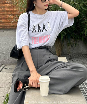 THE BEATLES コラボTシャツ グレー 別注】【GOOD ROCK SPEED/グッドロックスピード】THE BEATLES T