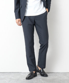 《ビジカジ/セットアップ対応》ドットサッカーストレッチパンツ 25SS