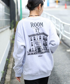 《セットアップ対応》【MAQWEL/マクウェル】 ROOM#17スウェット