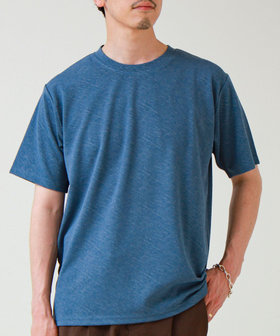 【無地見えで差がつく】斜めフクレジャガードTシャツ