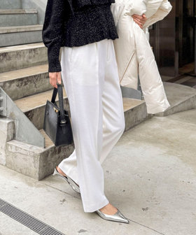 フラノセミワイドパンツ