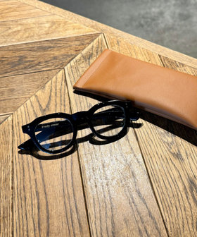 haruセレクト】ブラック太フレームメガネ（5-0121-9-35-250）｜fredy