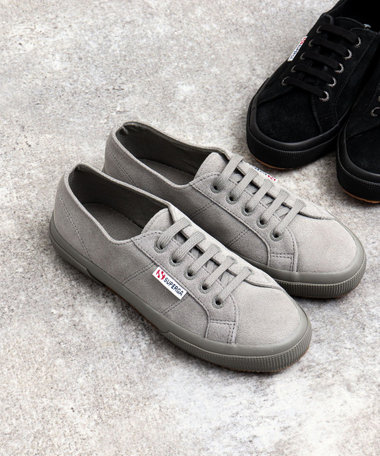 superga ボストンバッグ グレー