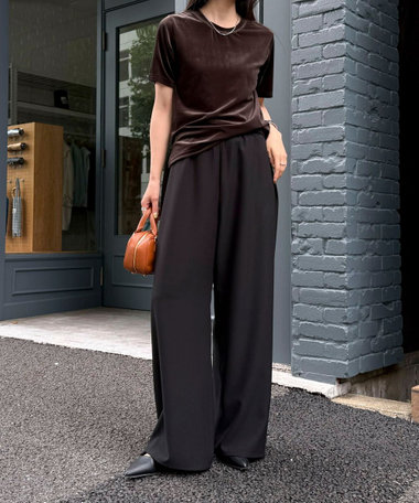 NOLLEY'S｜NSOK デニム2タックワイドパンツ 25SS | Rakuten