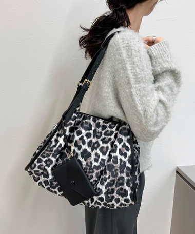 撥水ベルトハンドルナイロンショルダーバッグ