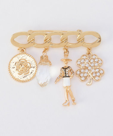 MIXチャームブローチ