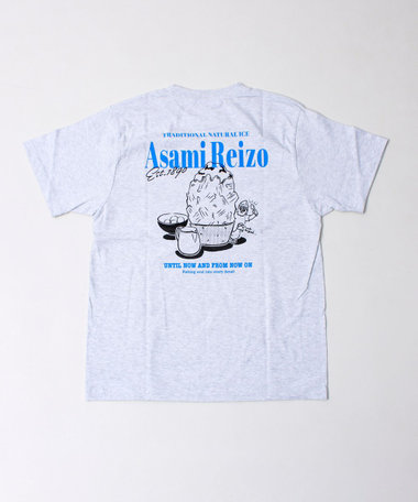 【Duckster×阿左美冷蔵】コラボ かき氷と白玉Tシャツ ユニセックス