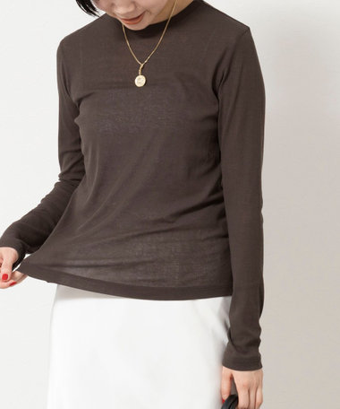 ウォッシャブルorganicコットンシアーテレコロンＴ