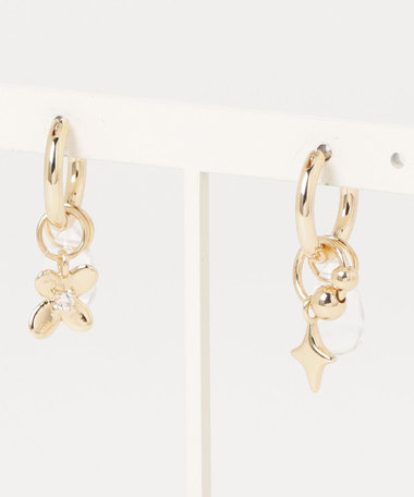 アシメマルチWAYモチーフピアス