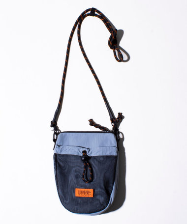 ［WEB限定 SPECIAL PRICE！］【UNIVERSAL OVERALL】フロントメッシュ ザイルミニショルダーバッグ