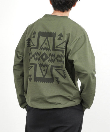 ［WEB限定 SPECIAL PRICE！］【PENDLETON/ペンドルトン】CALCULO Back Print L/S Tee 26SS