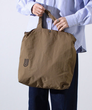 ［WEB限定 SPECIAL PRICE！］【UNIVERSAL OVERALL】ウィンクルナイロン 2WAY ショルダーバッグ 15L