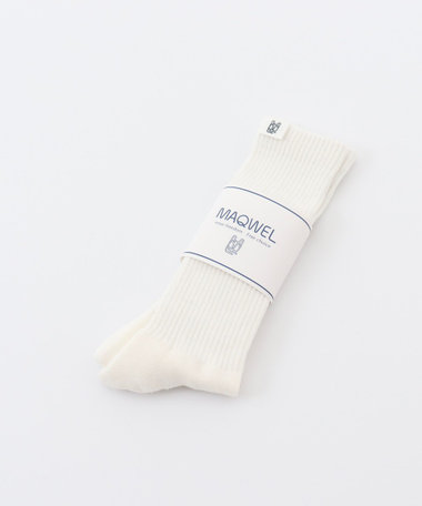 【MAQWEL/マクウェル】カラーソックス