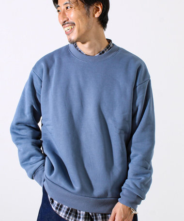 【カルボアシリーズ】UNISEX ワイドクルーネックスウェット