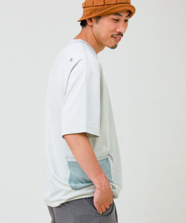 【水陸両用/アイスタッチ/UV CUT/吸水速乾】BOY刺繍 アドベンチャーTシャツ